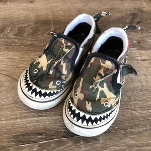 Shark Camo Vans